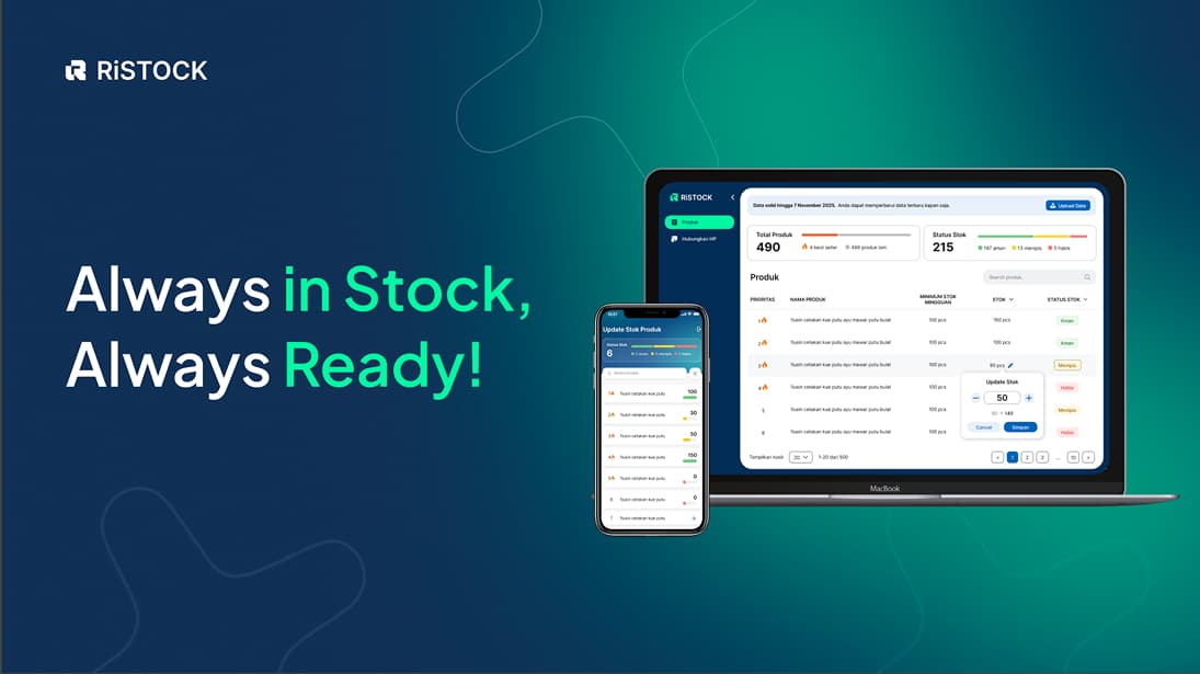 RiSTOCK inventory dashboard